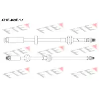 FTE 471E.469E.1.1 Bremsschlauch kpl.