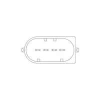 NTK 94911 Luftmassenmesser EPBMFT4-D050H für MERCEDES-BENZ, MITSUBISHI, SMART
