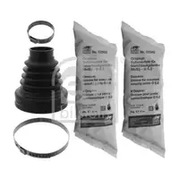 FEBI BILSTEIN 100347 Achsmanschettensatz für PEUGEOT, CITROËN, OPEL, TOYOTA, DS
