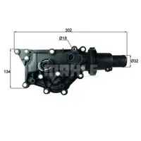 Thermostat Kühlmittel Mahle TH 59 89 Behr für Renault
