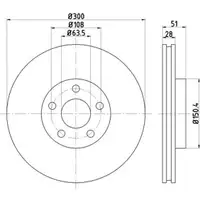 TEXTAR 92283105 Bremsscheiben 2 Stück vorne FORD