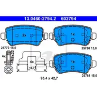 ATE 13.0460-2794.2 Belagsatz
