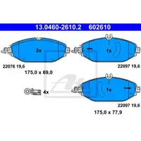 ATE 13.0460-2610.2 Belagsatz