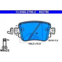 ATE 13.0460-2790.2 Belagsatz