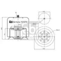 FEBI BILSTEIN 101270 Luftfederbalg