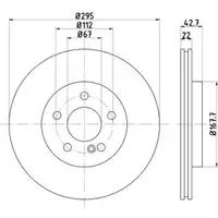 TEXTAR 92286903 Bremsscheiben 2 Stück hinten für MERCEDES-BENZ