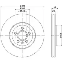 TEXTAR 92287405 Bremsscheiben 2 Stück vorne VOLVO