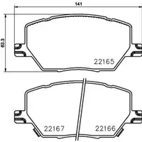 TEXTAR 2216501 PKW SBB