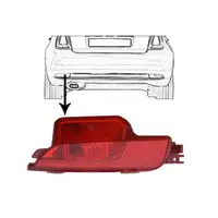 VAN WEZEL Nebelleuchte hinten, links 1614929