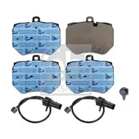 FEBI BILSTEIN 16936 Bremsbelagsatz für AUDI