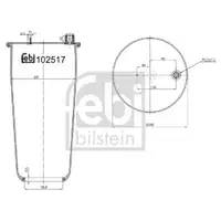 FEBI BILSTEIN 102517 Luftfederbalg