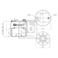 FEBI BILSTEIN 102511 Luftfederbalg