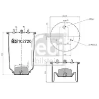 FEBI BILSTEIN 102720 Luftfederbalg