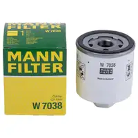 Ölfilter Mann-filter W 7038 für Ford