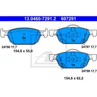 ATE 13.0460-7291.2 Belagsatz