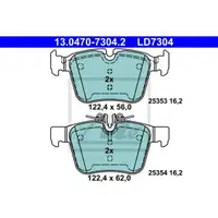 ATE 13.0470-7304.2 Ceramic Belagsatz