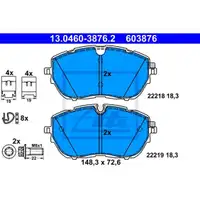 ATE 13.0460-3876.2 Belagsatz