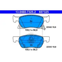 ATE 13.0460-7325.2 Belagsatz