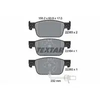 TEXTAR 2238301 PKW SBB