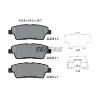 TEXTAR 2233801 PKW SBB