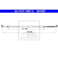 ATE 24.3727-1097.2 Bremsseil
