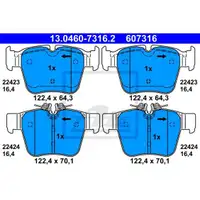 ATE 13.0460-7316.2 Belagsatz