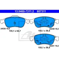 ATE 13.0460-7311.2 Belagsatz