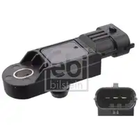 FEBI BILSTEIN 103603 Ladedrucksensor für RENAULT, DACIA, SUZUKI