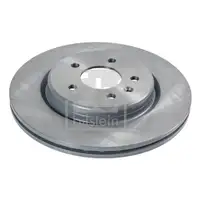 FEBI BILSTEIN 105852 Bremsscheiben 2 Stück hinten für OPEL