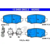 ATE 13.0460-2602.2 Belagsatz