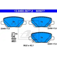 ATE 13.0460-5677.2 Belagsatz