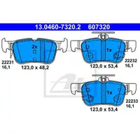 ATE 13.0460-7320.2 Belagsatz