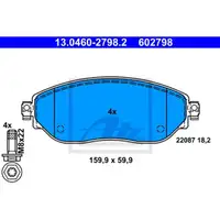 ATE 13.0460-2798.2 Belagsatz