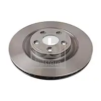 FEBI BILSTEIN 106299 Bremsscheiben 2 Stück hinten für JAGUAR