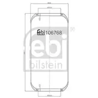 FEBI BILSTEIN 106768 Luftfederbalg