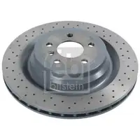 FEBI BILSTEIN 106606 Bremsscheiben 2 Stück hinten für MERCEDES-BENZ