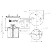 FEBI BILSTEIN 106769 Luftfederbalg