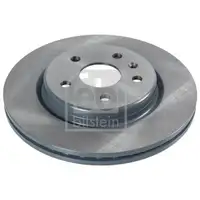 FEBI BILSTEIN 106349 Bremsscheiben 2 Stück hinten für OPEL