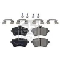 FEBI BILSTEIN 116237 Bremsbelagsatz für MERCEDES-BENZ