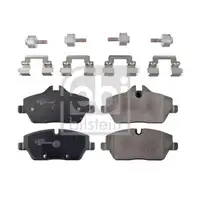 FEBI BILSTEIN 116235 Bremsbelagsatz für BMW