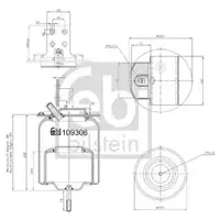 FEBI BILSTEIN 109316 Luftfederbalg