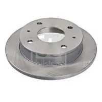FEBI BILSTEIN 108616 Bremsscheiben 2 Stück vorn für HYUNDAI