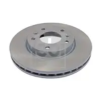 FEBI BILSTEIN 108608 Bremsscheiben 2 Stück vorn für KIA
