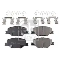 FEBI BILSTEIN 116247 Bremsbelagsatz für OPEL