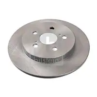 FEBI BILSTEIN Bremsscheiben 2 Stück hinten z. Bsp. für TOYOTA