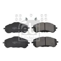 FEBI BILSTEIN 116241 Bremsbelagsatz für OPEL, PEUGEOT, CITROËN, TOYOTA