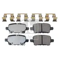 Bremsbelagsatz Scheibenbremse Febi Bilstein 116249 für Opel für Vauxhall