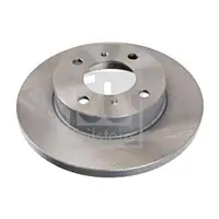 FEBI BILSTEIN 108649 Bremsscheiben 2 Stück vorn für PROTON