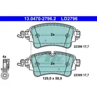 ATE Ceramic Belagsatz 13.0470-2796.2