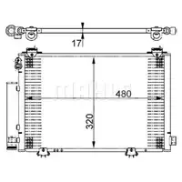 MAHLE AC 385 000S A/C-Kondensator